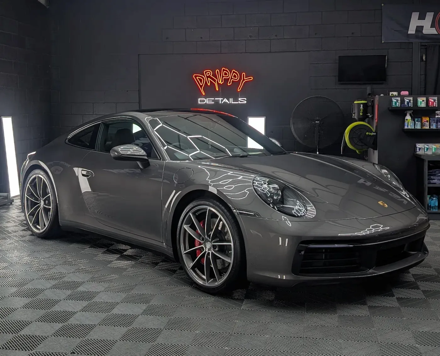 Ceramic coated car finished in the Drippy Details Queanbeyan studio