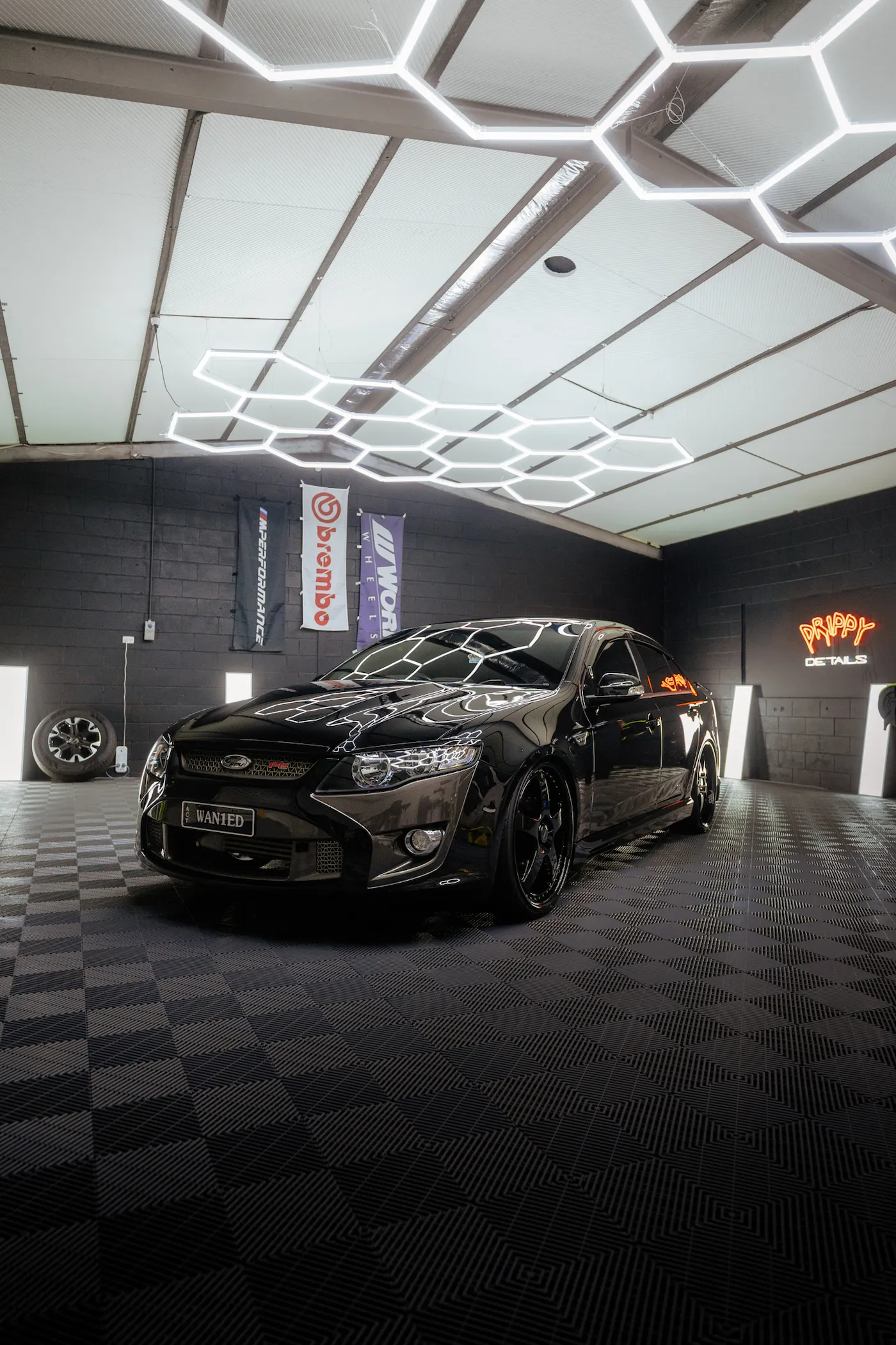 Ford FPV F6 paint correction and ceramic coating at Drippy Details Queanbeyan