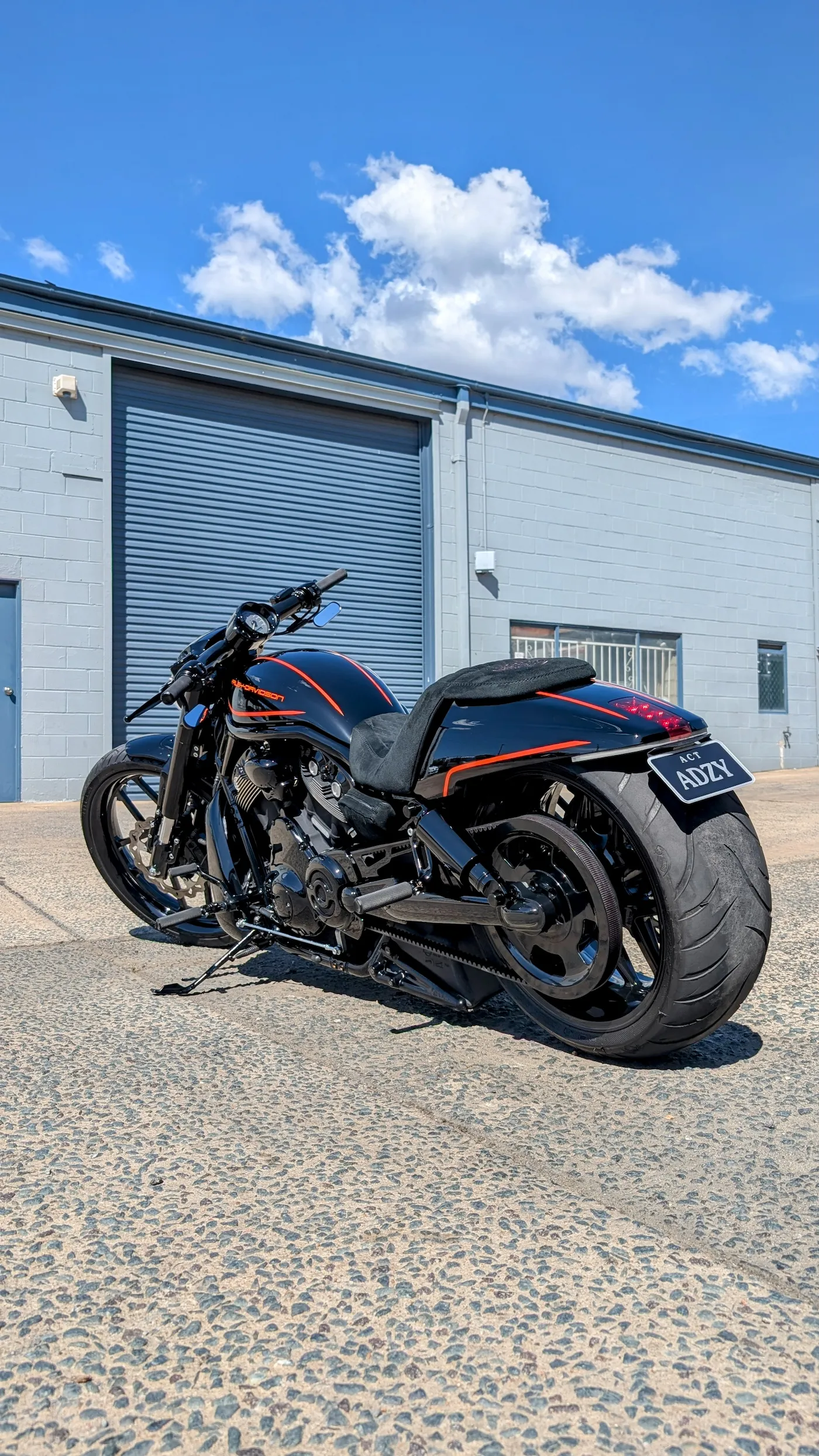 VROD detailing work at Drippy Details Queanbeyan